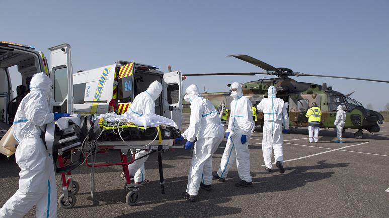 More French COVID-19 patients flown to Germany and Switzerland