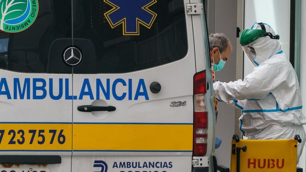 Coronavirus death toll slows in Spain
