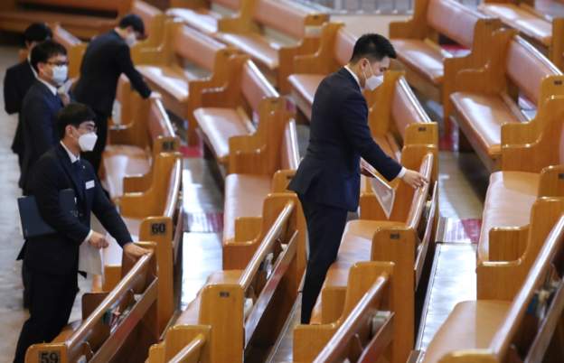 Religious services resume in South Korea