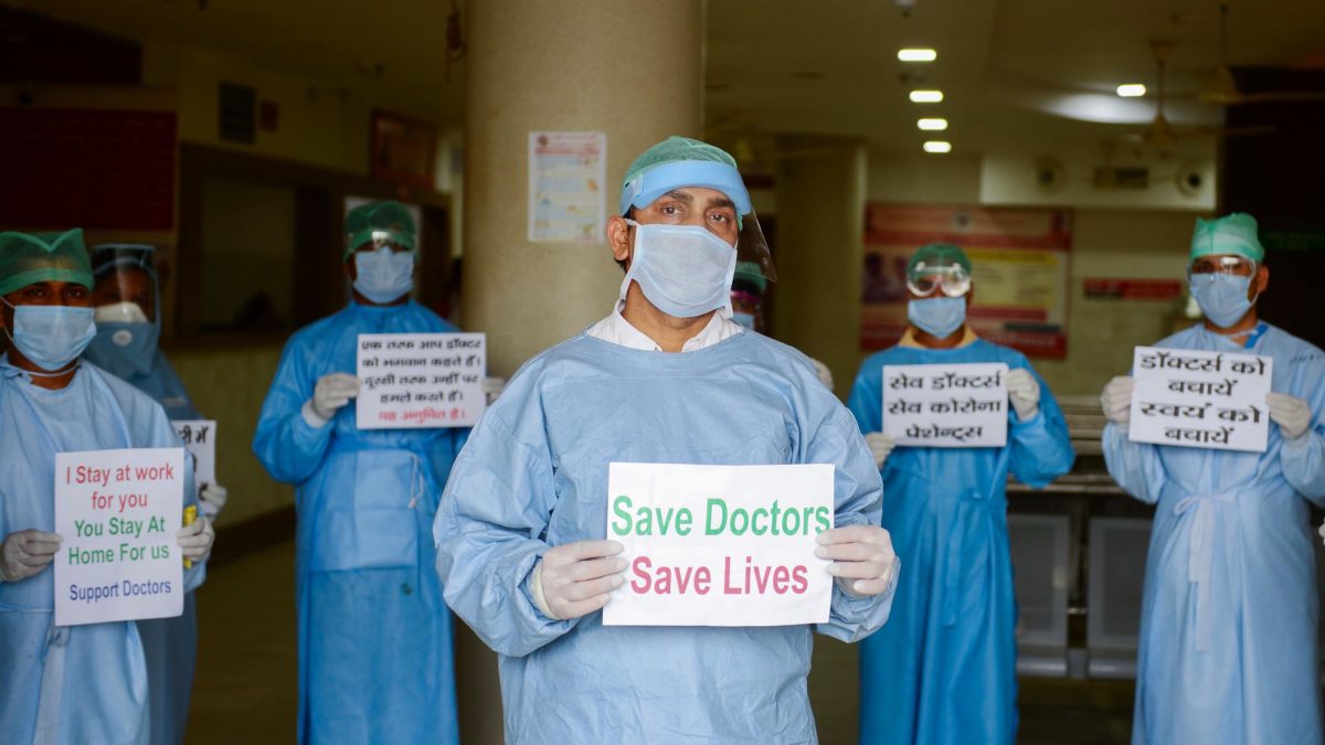 Doctors and nurses in India are being “abused and beaten up,” says healthcare body