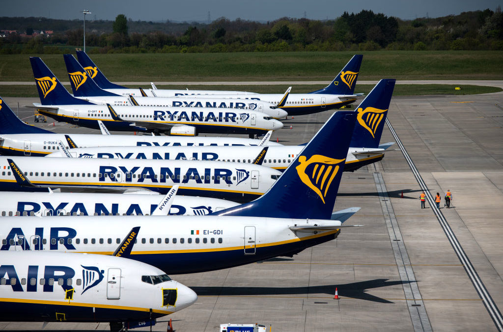 Ryanair is cutting up to 3,000 jobs and says it’ll take at least 2 years to recover from the pandemic