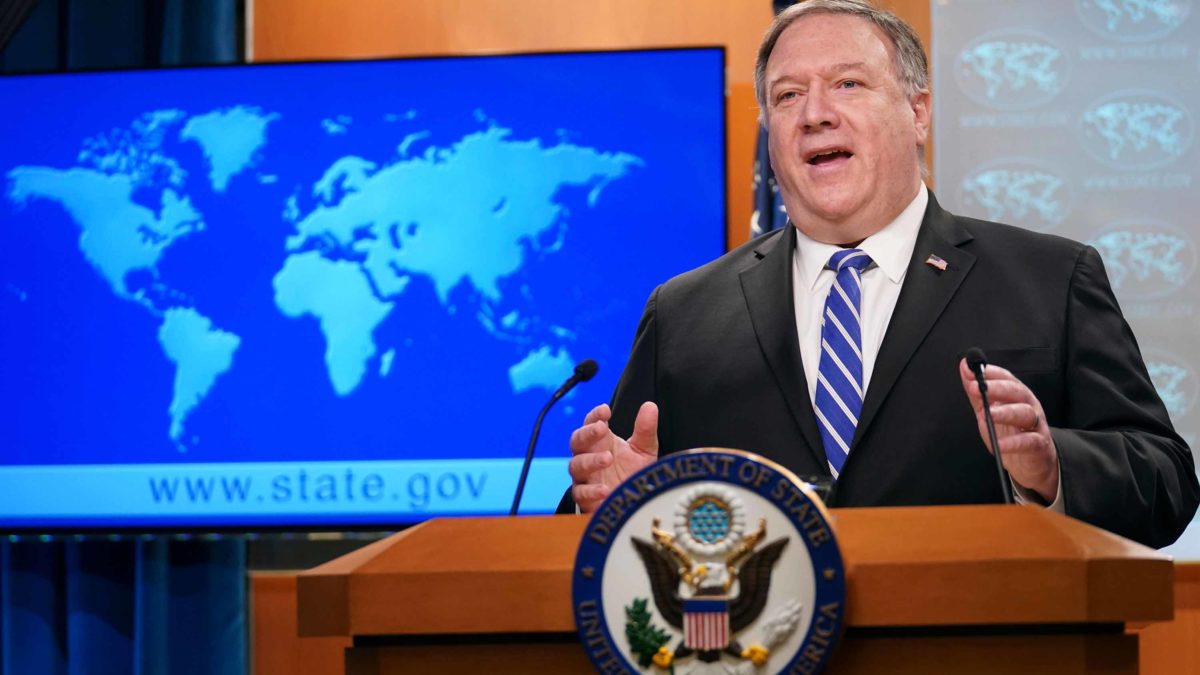 Pompeo: US does not have certainty but says evidence is virus could have begun in Wuhan lab