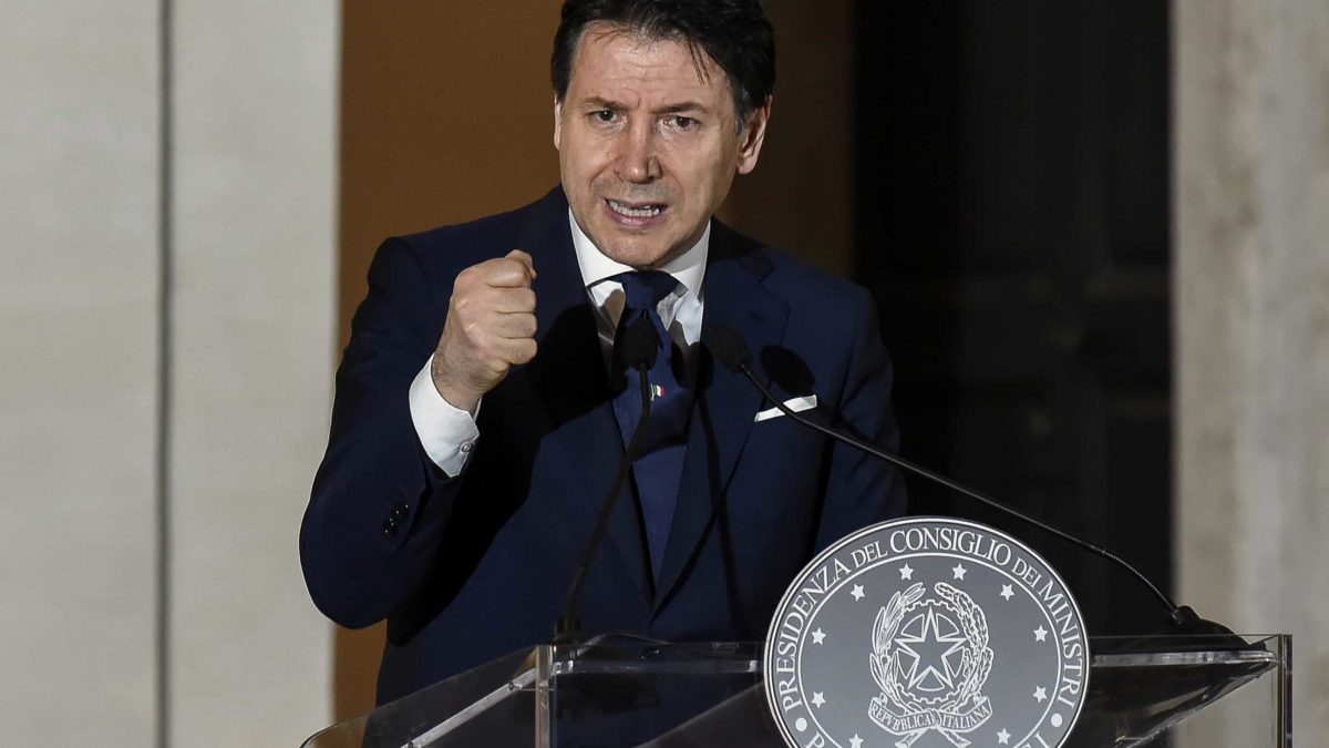 Italian PM Conte says next few months will be “very hard” as the country starts to reopen
