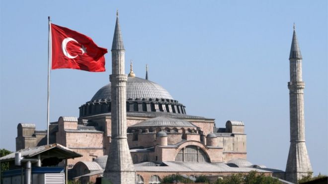 Hagia Sophia: Turkey delays decision on turning site into mosque