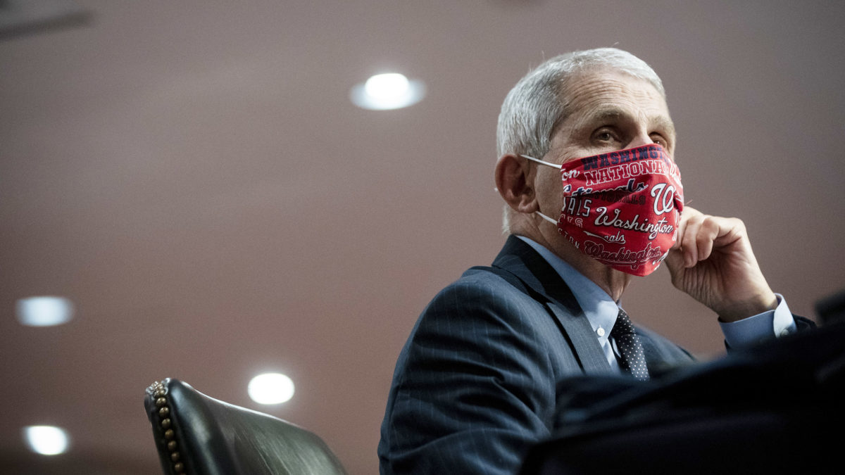 Americans are still reluctant to wear face masks because of mixed messaging early in the pandemic, Fauci says