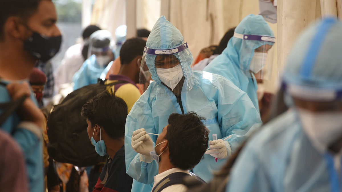 India records more than 100,000 new Covid-19 cases – its most in a single day since the pandemic began